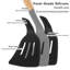 Ensemble d'ustensiles de cuisine 44 pièces en silicone avec support, spatule antiadhésive résistante à la chaleur et outils pour gadgets avec poignées en bois, noir-129466336