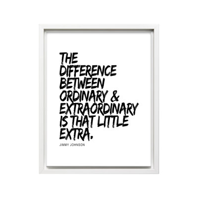 Ordinary & Extraordinary