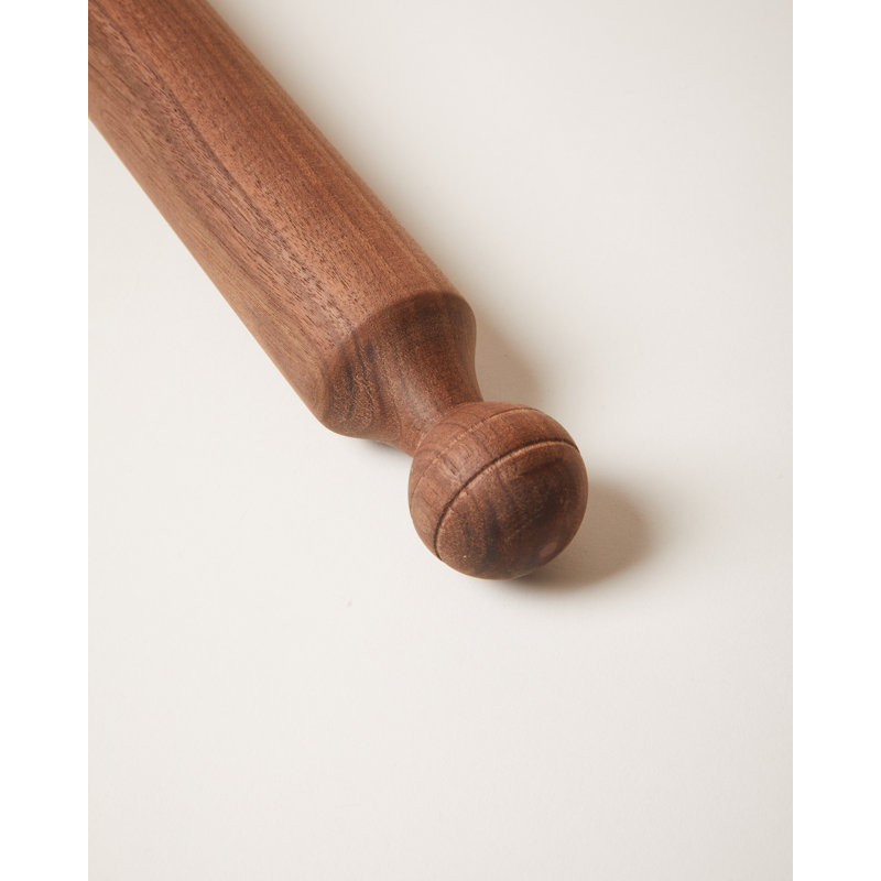 Vintage Farmhouse Rolling Pin, Walnut
