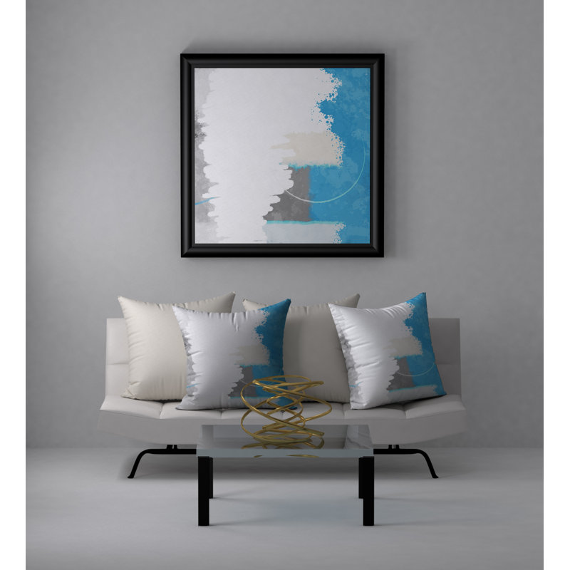 Housse de coussin carrée/insert, 24 po x 24 po