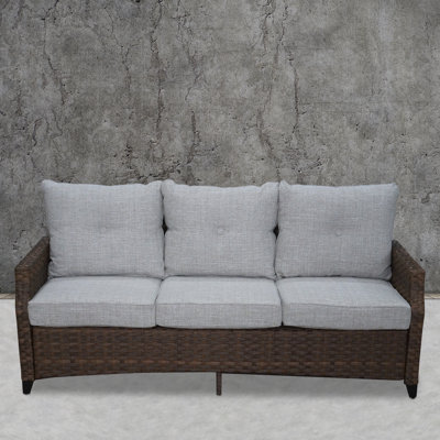 Weinmann 72.44'' Wide Patio Sofa with Cushions