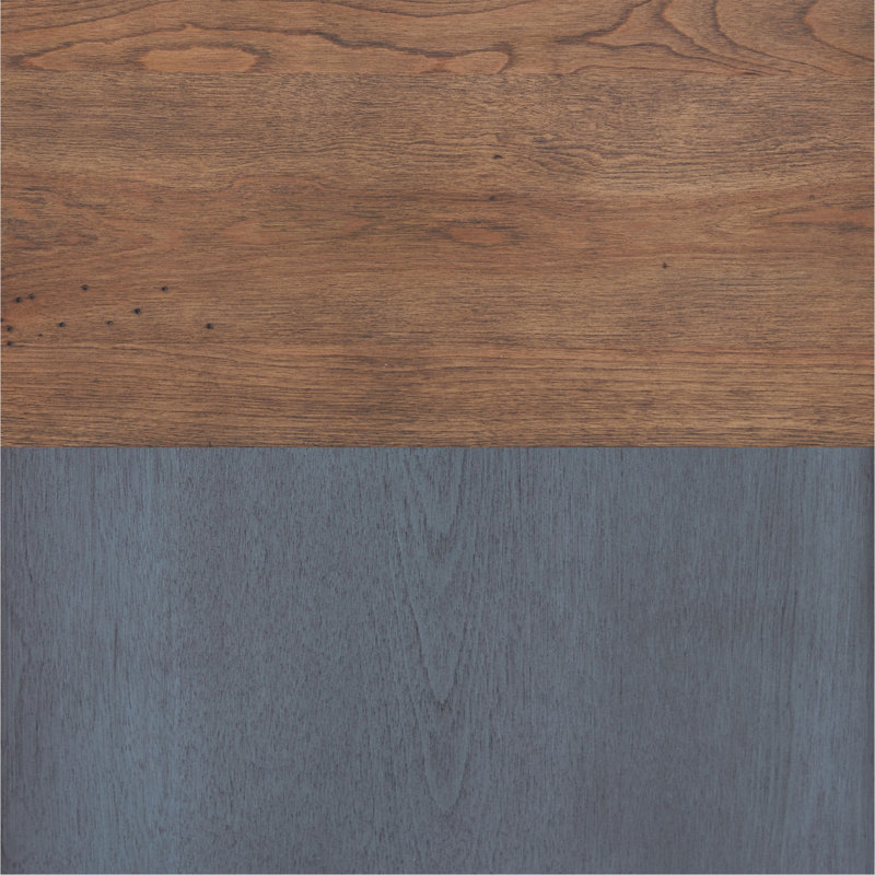 5-Drawer Chest, No Assembly Required, Corduroy Blue Finish