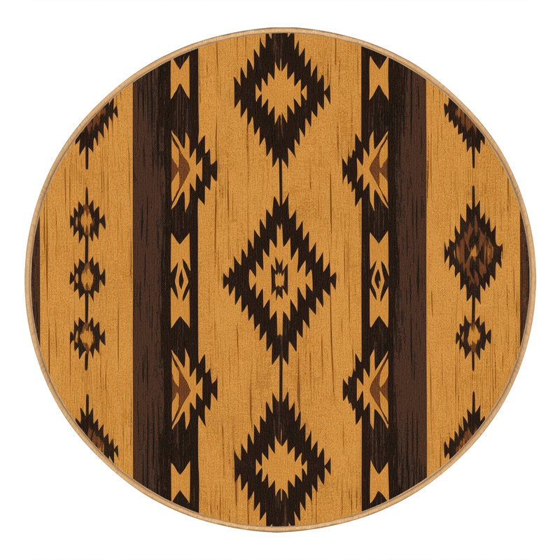Sand Dune Whispers Rug, Round 4'