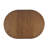 Pritchard Modern Transitional 65 Inch Round to Oval Extension Dining Table