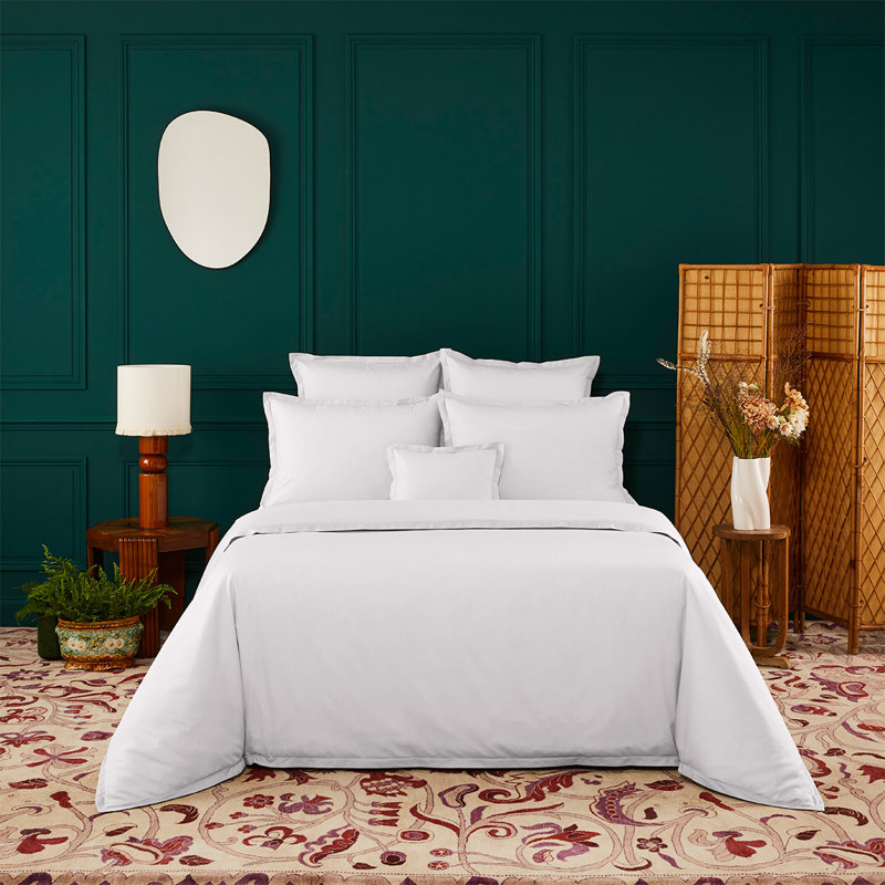 Batiste Flat Sheet, White, Twin Flat Sheet