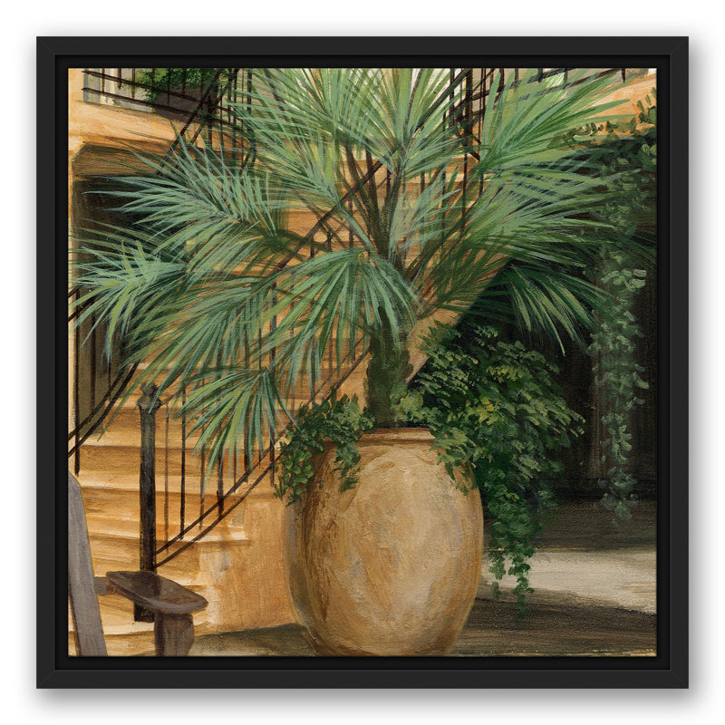 Plante en pot, H 13,75 po x l 13,75 po x P 1,75 po