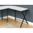 Computer Desk, Home Office, Corner, 55"L, L Shape, Work, Laptop, White Contemporary, Modern-187771131