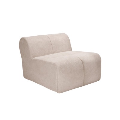 Modular Sectional Sofa, Cloud Couch (Center)