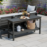 Armentha Rectangular Outdoor Buffet & Console Table , 55.5'' in. W 16.65'' in. D