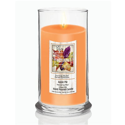 Enjoy Autumn 18 oz Status Candle Glass