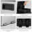Steel Step On Multi-Compartments Trash & Recycling Bin - 1.58 Gallons