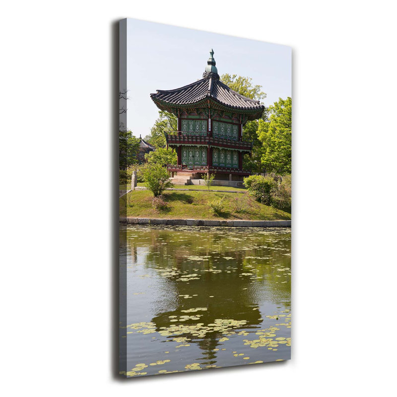 Japanese Park - Wrapped Canvas Print