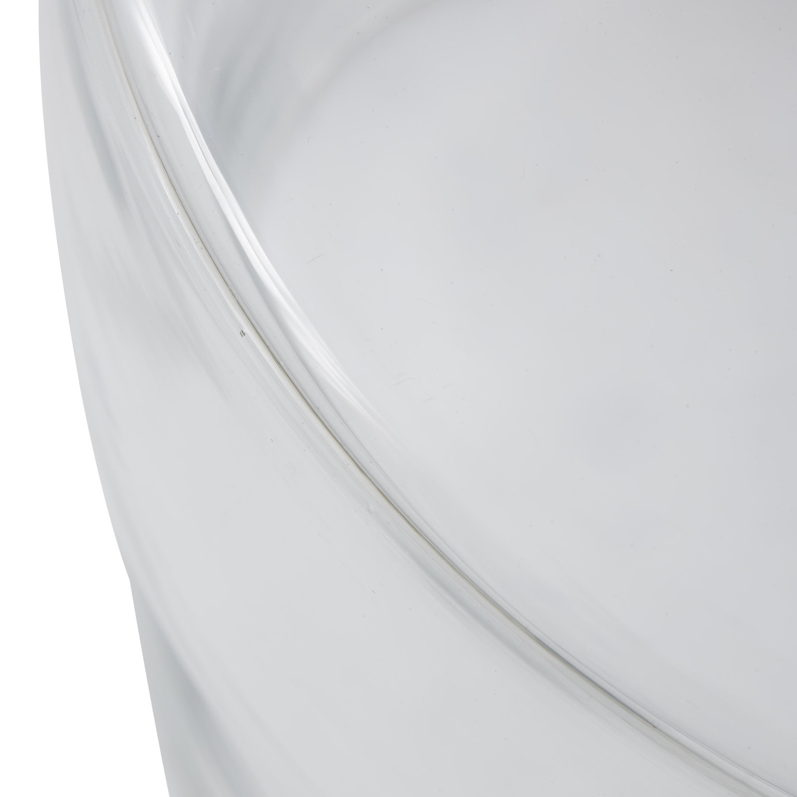 Mayah Glass End Table, Clear
