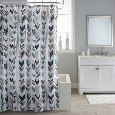 Lavie Chevron Shower Curtain