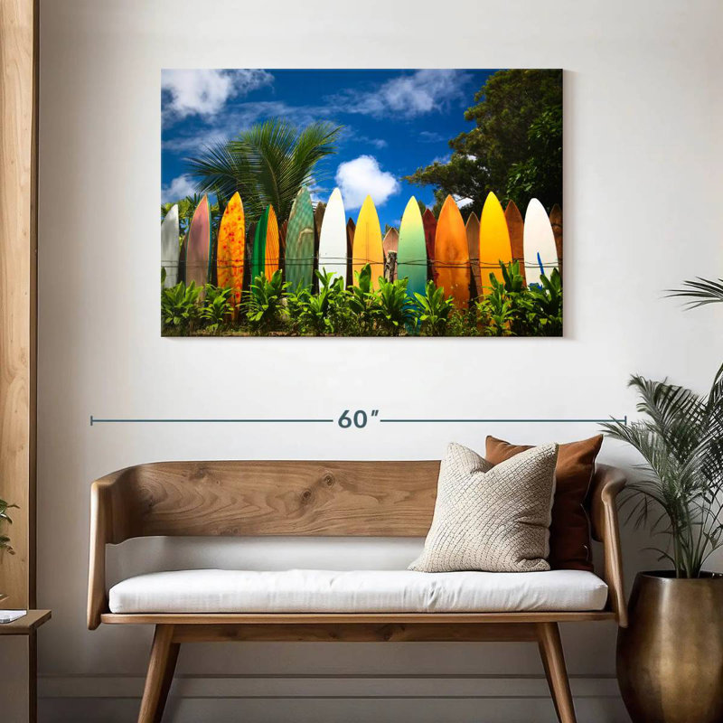 Senne Surfboard Row, 30" H x 45" W