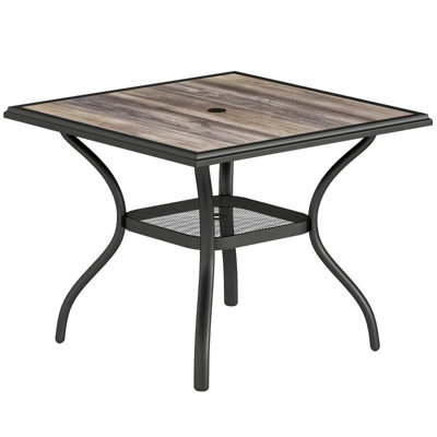 Garden Table,Square Outdoor Dining Table(Only Table)