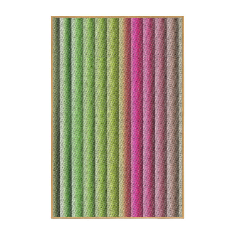 Politte Striped Indoor Rug, Rectangle 3' x 5'