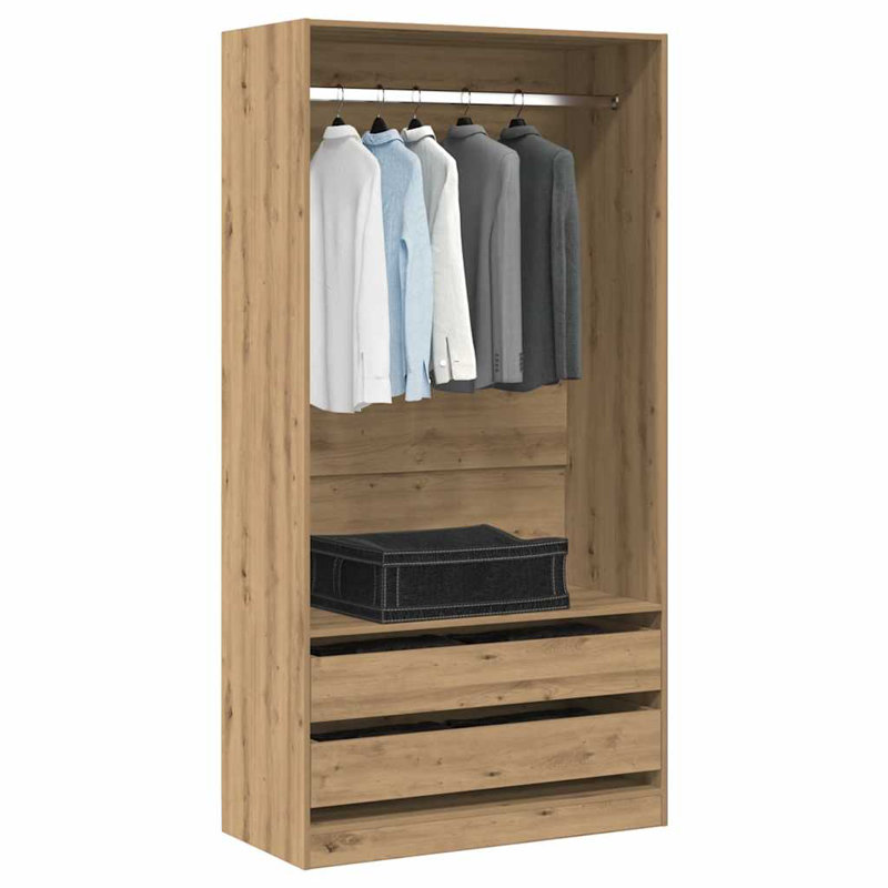 Bludovice Manufactured Wood Wardrobe