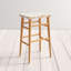 Tabouret de comptoir en cuir Kazbah-1017427112