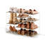 Level Adjustable Shoe Rack - Stores 12 Pairs