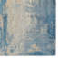  Tapis rectangulaire bleu / gris en laine / viscose tissé à la machine-86574426