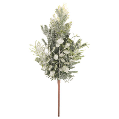 42cm Faux Eucalyptus Branch