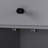 Grey Kitchen Island With 7 Removable Wheels & Drawer 44"X19.75" Lockable Dining Table -