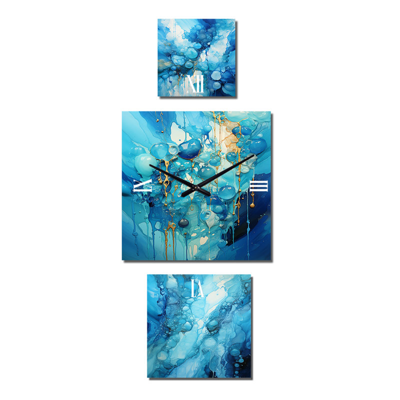 Maani Metal Wall Clock