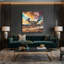 «Southwestern Animals» Roadrunner 47, art mural sur toile brune-1443898648