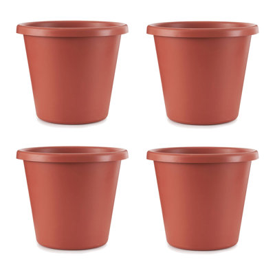 Pot à fleurs en plastique Abelina