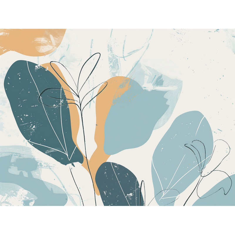 Composition florale, literie, motif frais, édredon, dynamique, Édredon grand