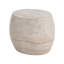 Table d'appoint d'extérieur en béton léger Travertine