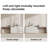 Recruls 97.6’‘ Extendable Home Office Dresser Desk L-Shaped Computer Desk with Storage Drawers-2043920936