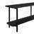 Celine 71" Console Table In Black (2Shelf)-124922111