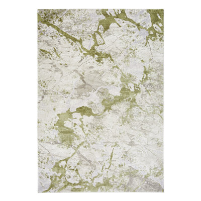 Braud Abstract Synthetic Area Rug