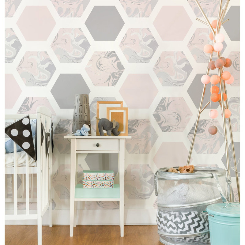 Jurien Geometric Wallpaper, 208 x 146cm