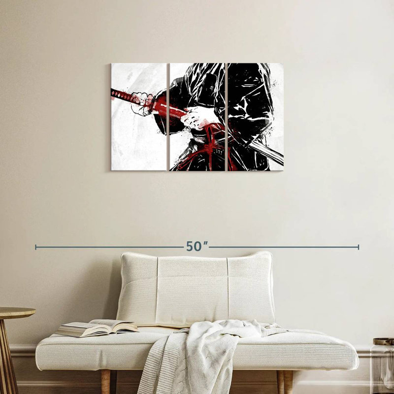 Sireci Katana Man, 20" H x 33" W