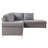 Upholstered U-Shaped Sectional Right Hand Facing