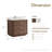 Porto 36 " W 1 Single Vanity Bathroom Vanity With Quartz Top-681083258-681073802
