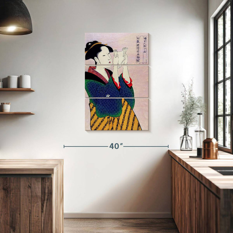 Leisha Fumiyomu Onna, H 38 po x l 24 po