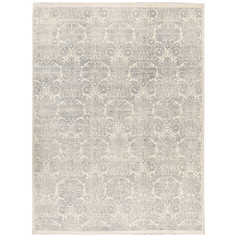 Ziegler Wool Damask Area Rug