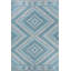Étui lavable à motif géométrique en croix à motif géométrique bleu glacier-983462917