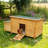 Chicken coop, Waterproof Asphalt Roof