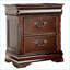 Table de chevet 2 tiroirs Traditional