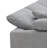 Naveen Contemporary Sectional Sofa with 6 Pillows in Gray
