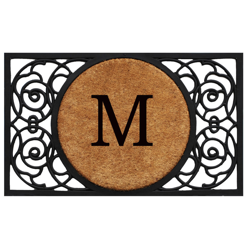Cermenho Non-Slip Outdoor Doormat, M, Rectangle 18" x 30"