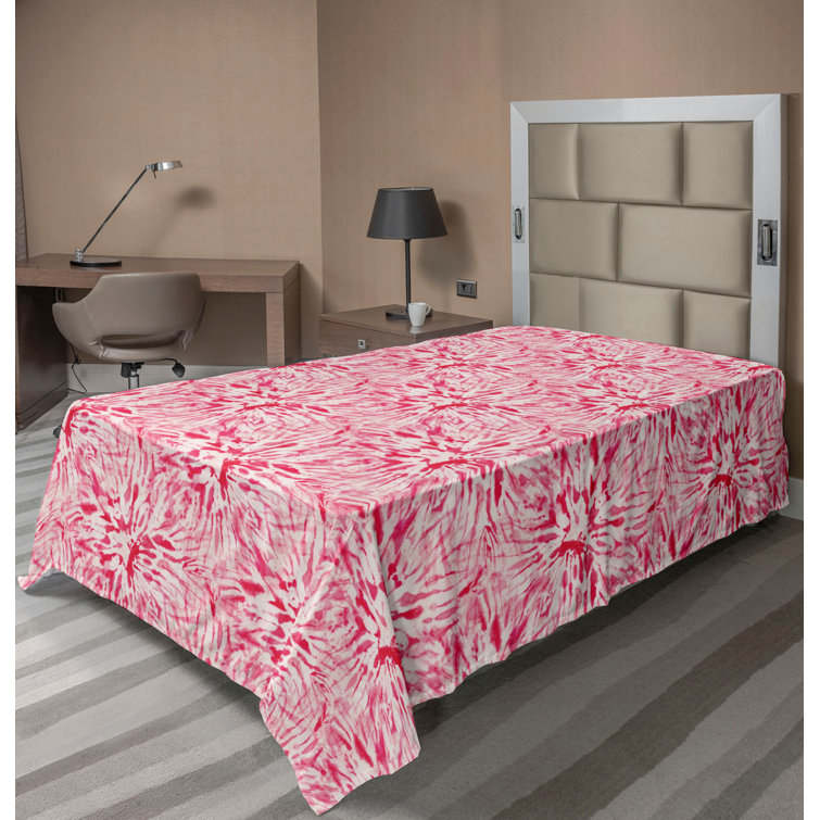 Ambesonne, drap plat floral pivoines, art botanique printanier