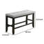 Banc rembourré Gradin