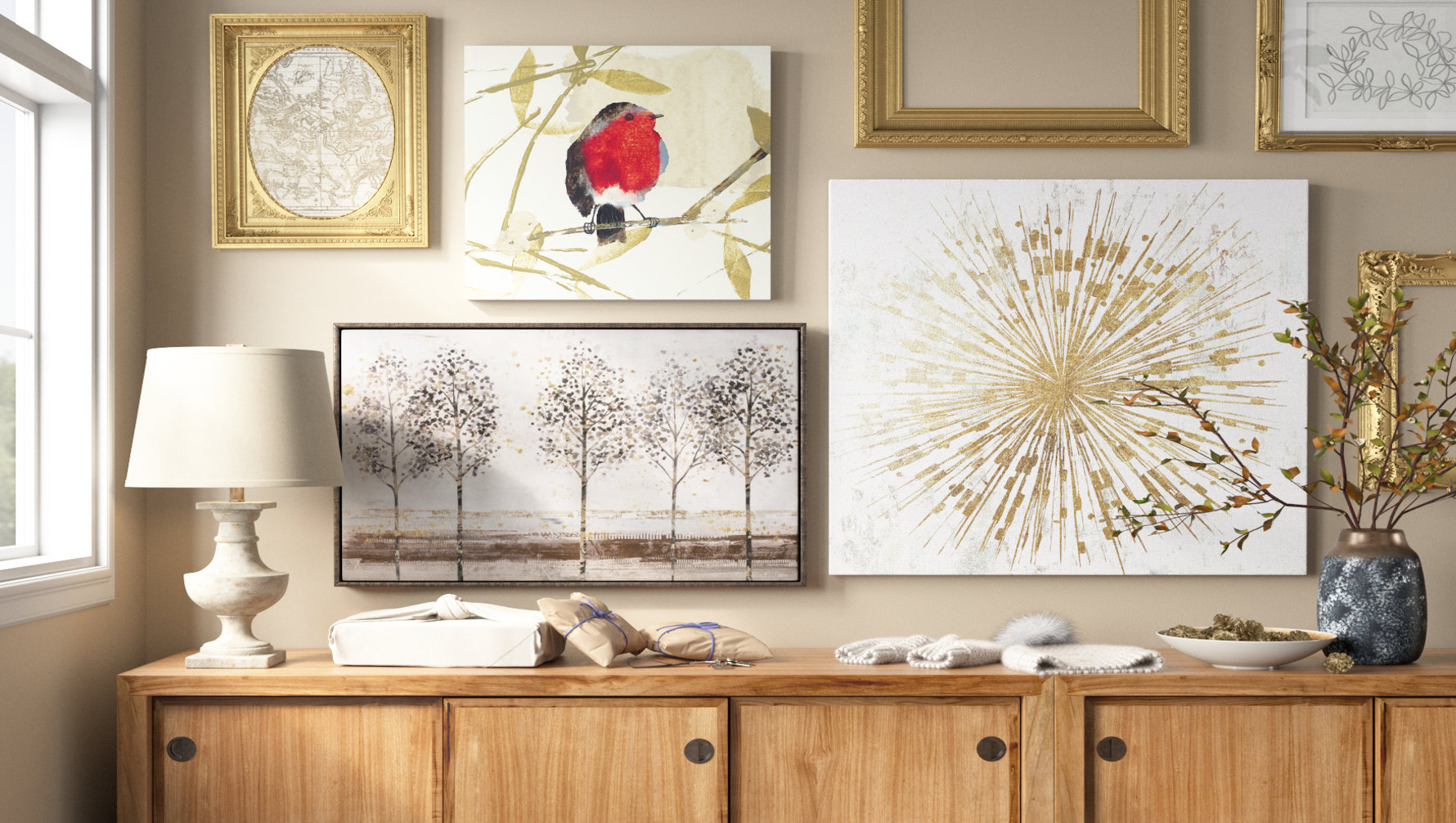 gallery wall