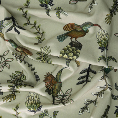 Protea Garden Linen Fabric